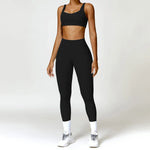 Women's Yoga Sports Bra and Leggings Set