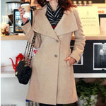 Winter Cashmere Long Women's Coat - EverYouth Essentials