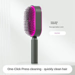 Self Cleaning Anti-Static Hair Brush - EverYouth Essentials