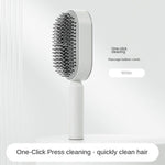 Self Cleaning Anti-Static Hair Brush - EverYouth Essentials