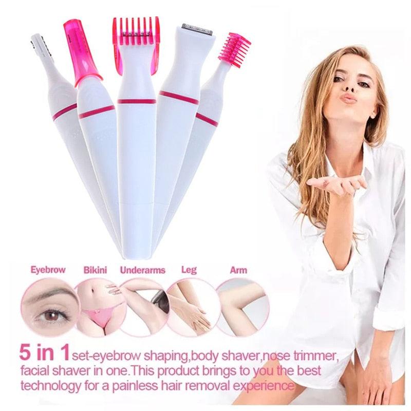 5 In 1 Multifunction Hair Removal Combo - EverYouth Essentials