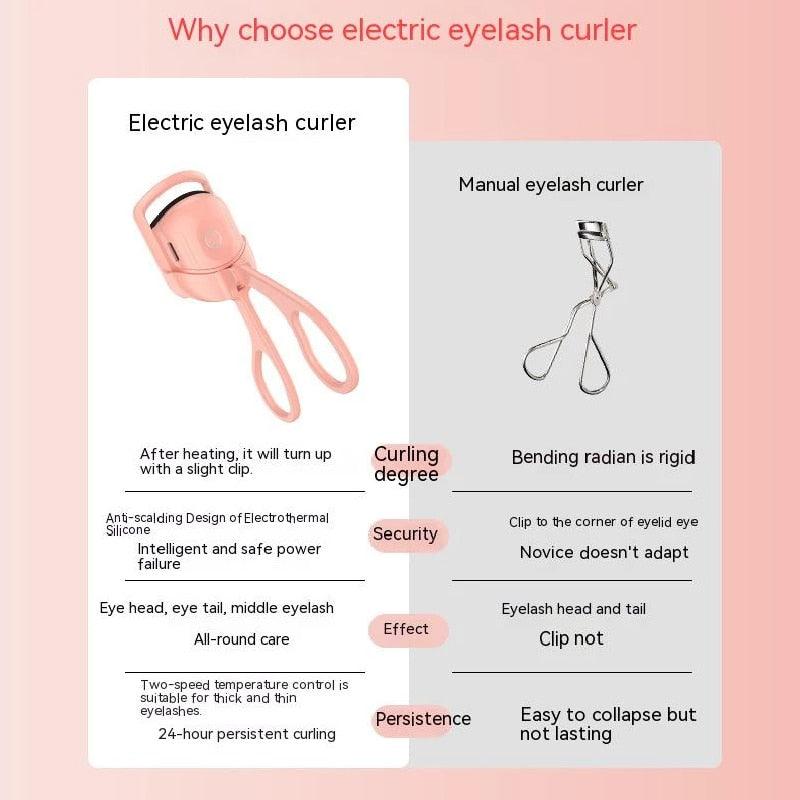 Portable Electric Heated Eyelash Curler - EverYouth Essentials