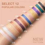 12 Colors Eyeshadow Pencil Set - EverYouth Essentials