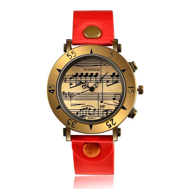 Music Style Fashion Women's Watches - EverYouth Essentials