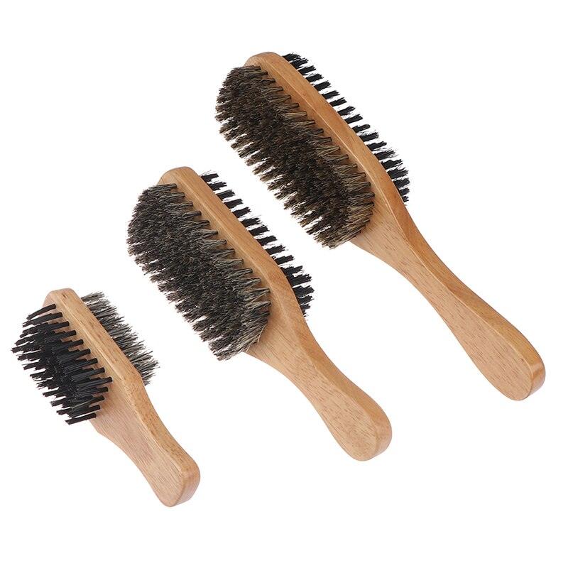 Men Boar Bristle Beard Brush - EverYouth Essentials