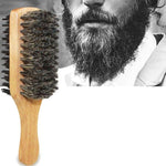 Men Boar Bristle Beard Brush - EverYouth Essentials