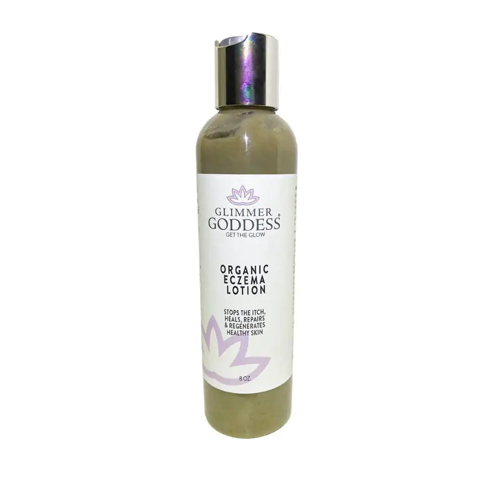 Glimmer Goddess Organic Eczema Lotion - Stop the Itch, Heal The Skin - EverYouth Essentials