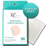 Hydrocolloid Acne Pimple Patches 96 Count Variety Size - EverYouth Essentials