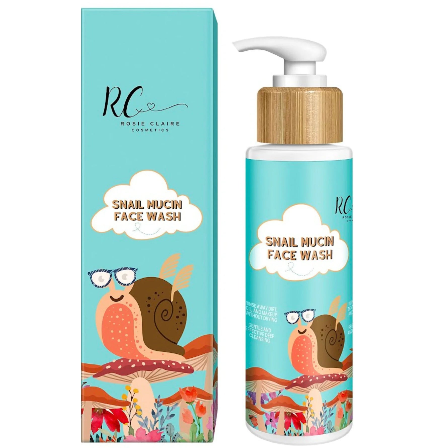 Rosie Claire Cosmetics Snail Mucin Face Wash - EverYouth Essentials