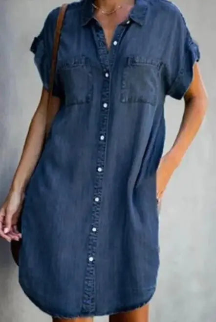 Denim Dress - EverYouth Essentials