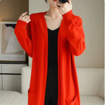 Women's Knitted Cardigan Coat - EverYouth Essentials