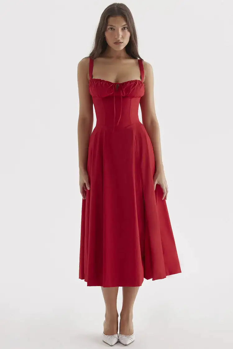 Timeless Elegant Vintage Pleated Dresses - EverYouth Essentials