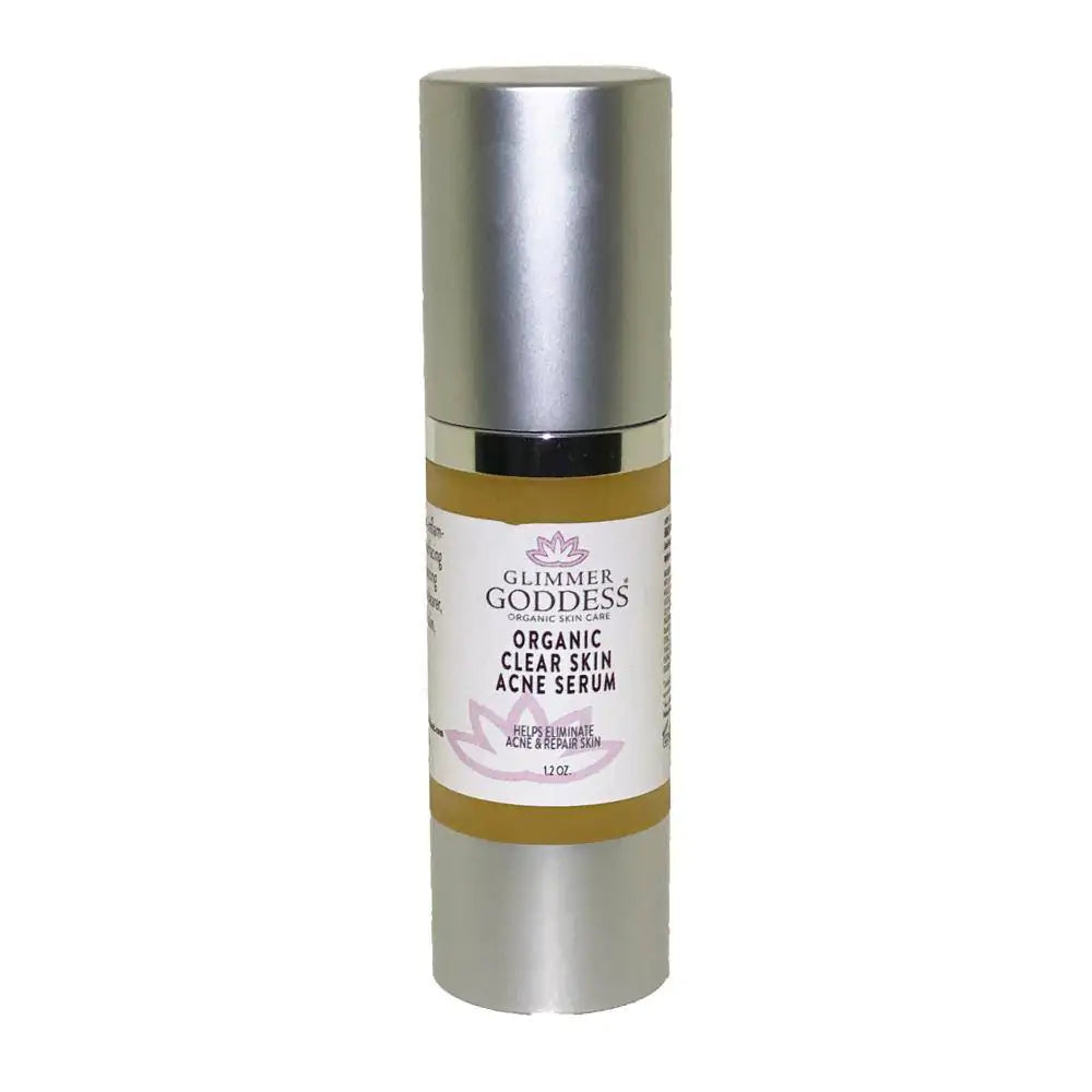 Glimmer Goddess Organic Clear Skin Anti Acne Serum - Oil Regulation Serum - EverYouth Essentials