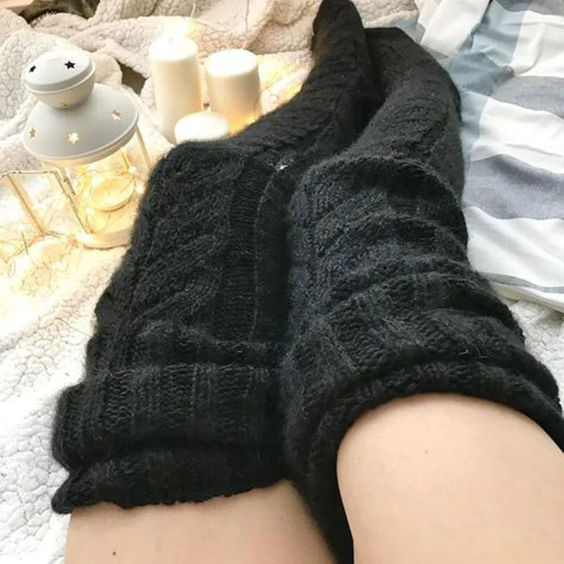 Luxurious Winter Knee Socks - EverYouth Essentials