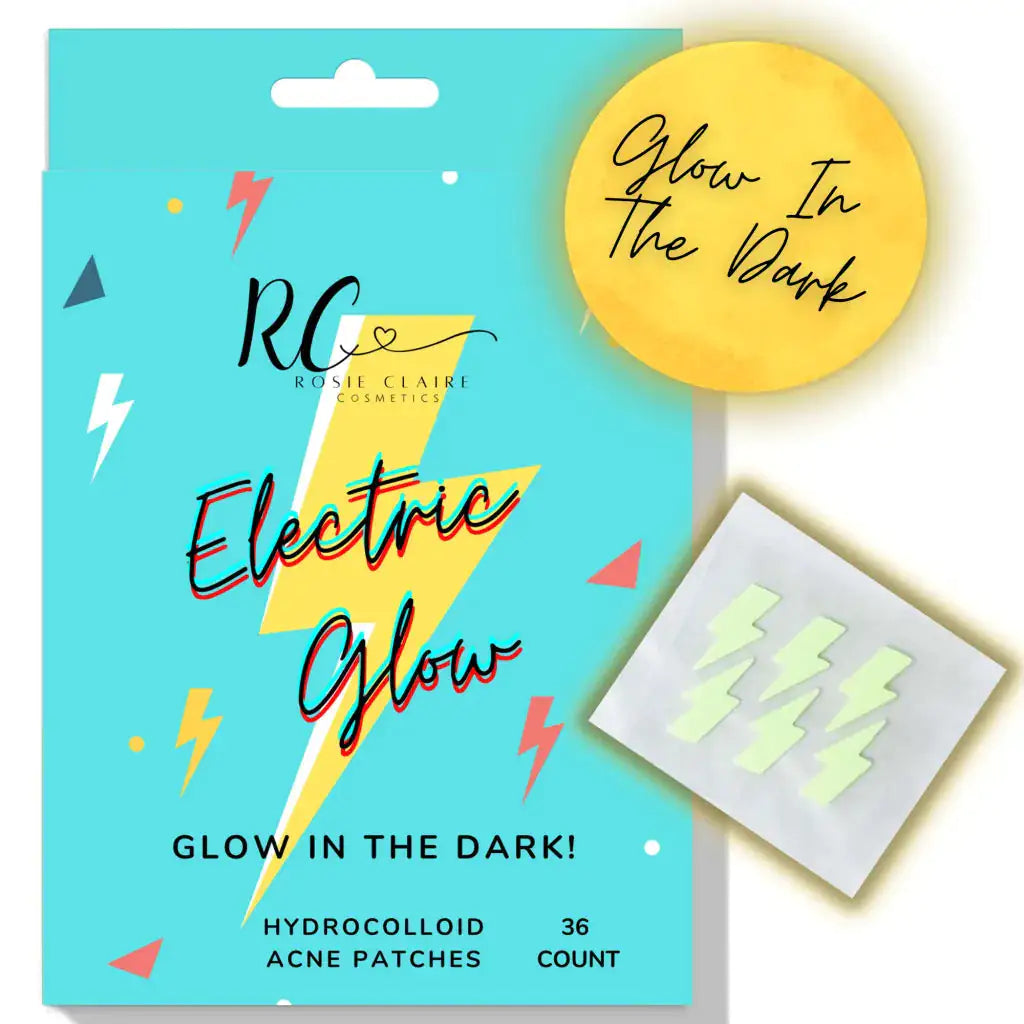 Glow In The Dark Hydrocolloid Acne Pimple Patches 36 Count - EverYouth Essentials