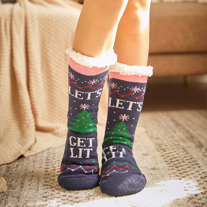 Women's Winter Holiday Socks - EverYouth Essentials