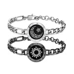 Sun-Moon Smart Sensing Couple Bracelet - EverYouth Essentials