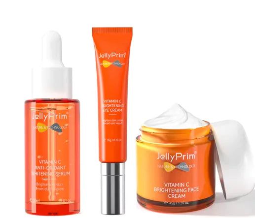 Jelly Prim Radiance Vitamin C Skincare Set - EverYouth Essentials