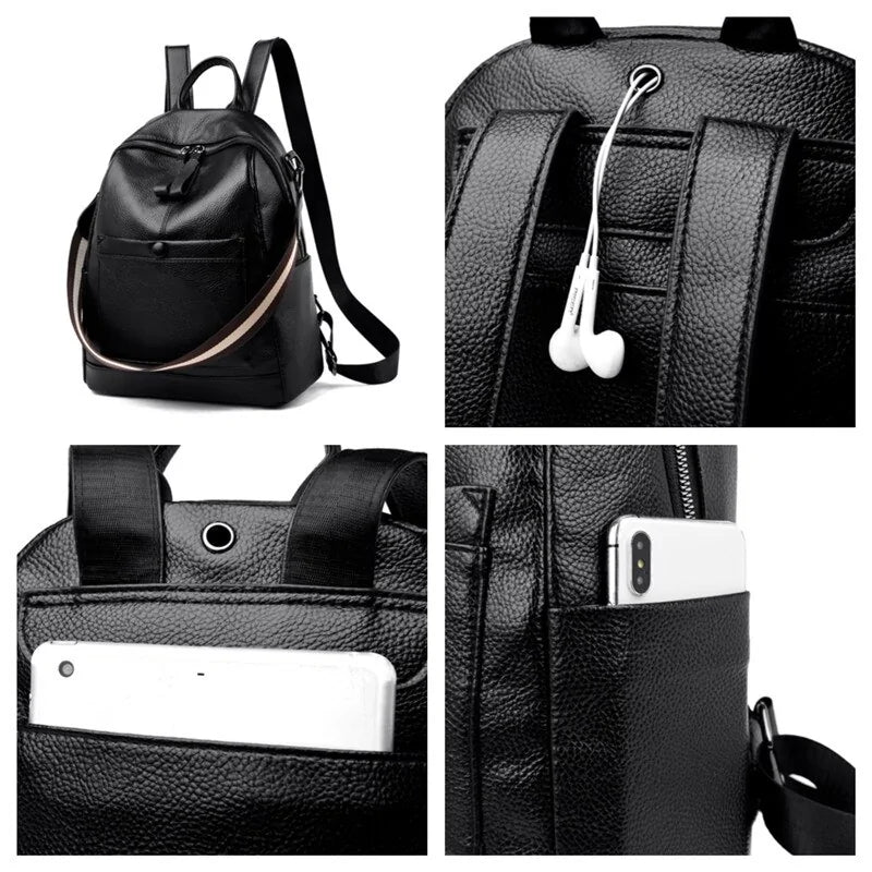 Women's Leather Backpacks - EverYouth Essentials