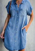 Denim Dress - EverYouth Essentials