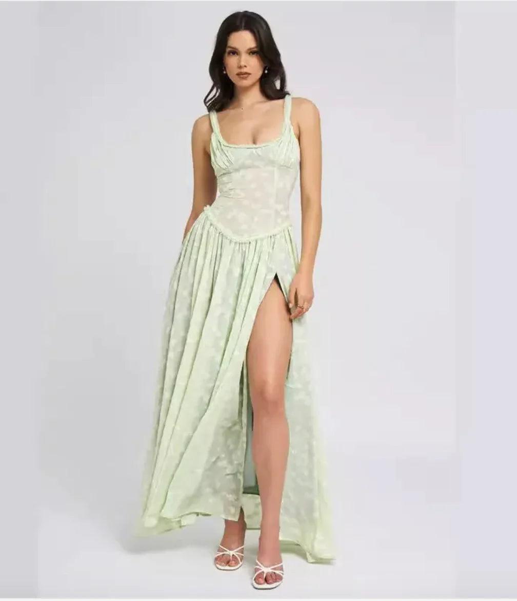 Women's V-neck Strap Lace Dress - EverYouth Essentials