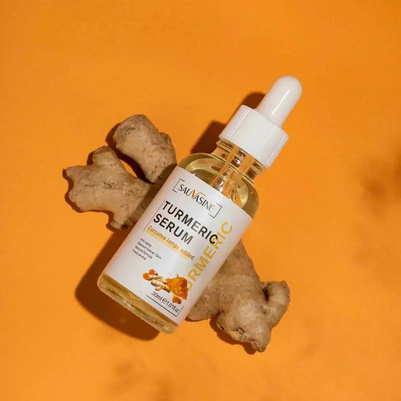 Natural Glow Serum: Turmeric Infused Skincare Solution - EverYouth Essentials