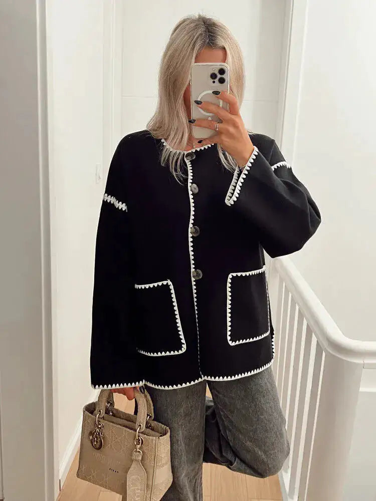 Fashionable Knit Cardigan Coat: Women's Winter Style - EverYouth Essentials