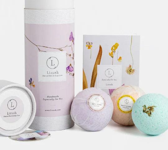 Bath Bombs, Spa Gift Set, Unique gift for Her, Gift for Mother, Care Package, Shower Bombs in a Tube, Relaxation Gift, BFF.. - EverYouth Essentials