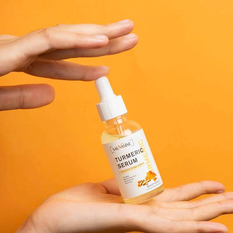 Natural Glow Serum: Turmeric Infused Skincare Solution - EverYouth Essentials