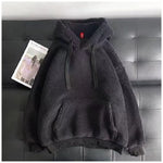 Women's Lambswool Hooded Sweatshirt - EverYouth Essentials