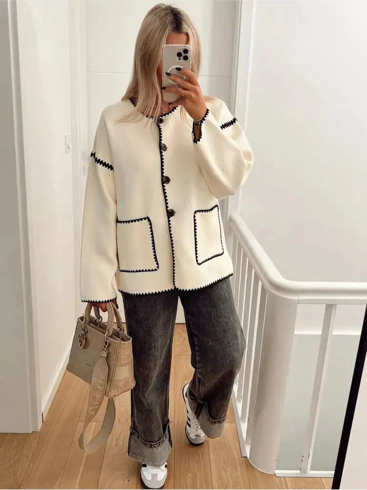 Fashionable Knit Cardigan Coat: Women's Winter Style - EverYouth Essentials