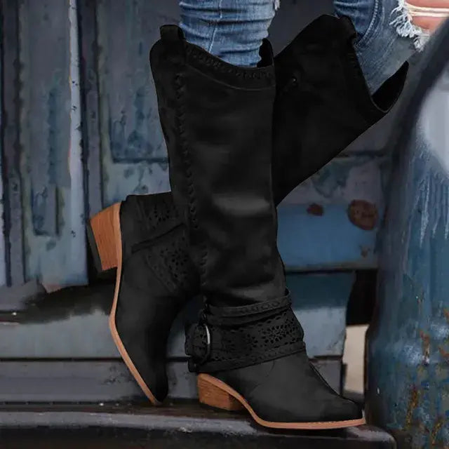 Women's High Boots Fashion - EverYouth Essentials